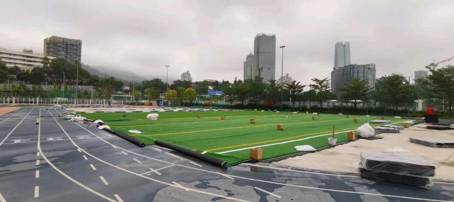 D? án san bóng ??t chu?n FIFA m?i t?i tr??ng Qu?c t?  The Bay Academy 