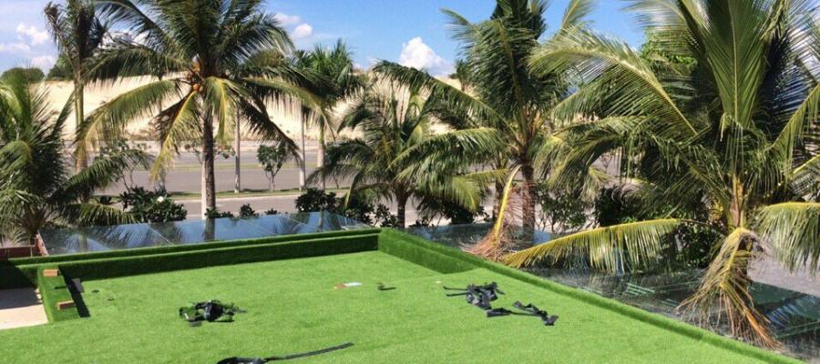 (AVG) D? án tr?i c? nhan t?o san v??n AVG t?i D? án Khu ngh? D??ng The East Sea